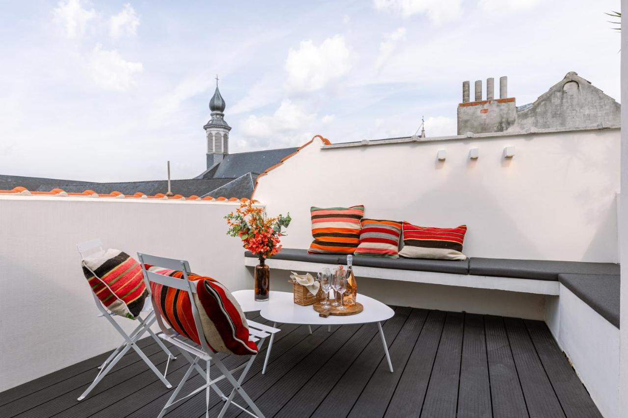 Duplex-Apartment With Terrace On Top Location In Гент Экстерьер фото