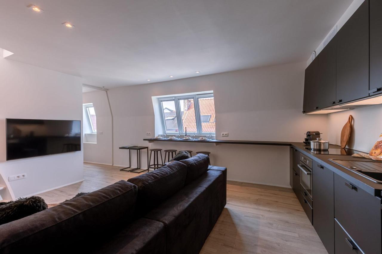 Duplex-Apartment With Terrace On Top Location In Гент Экстерьер фото