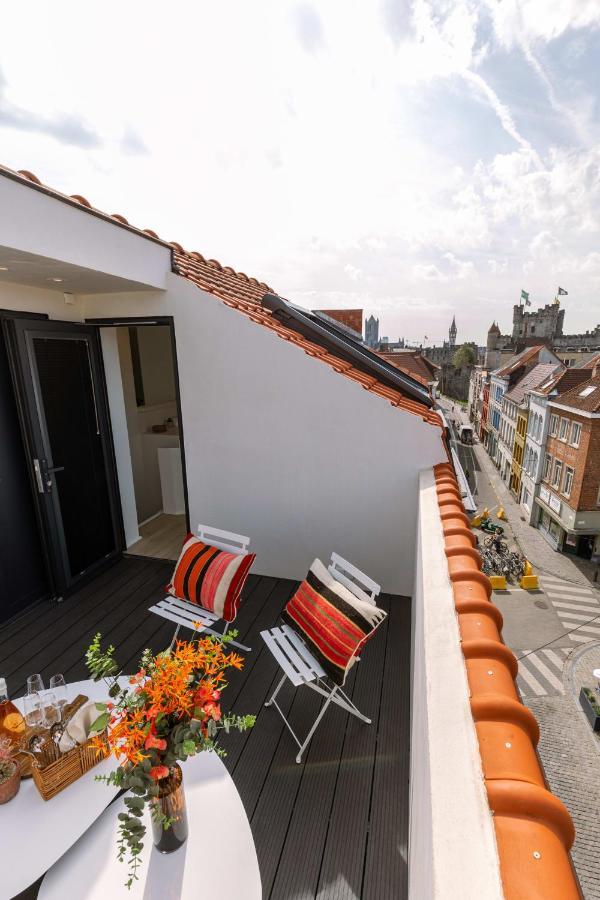 Duplex-Apartment With Terrace On Top Location In Гент Экстерьер фото